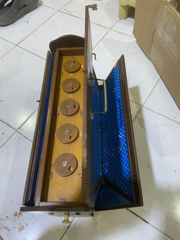 vintage 80 years old Rare Shruti Box, amazing sound, teackwood, Handmade image 1