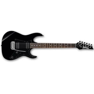 Ibanez GIO Series GRX20Z Electric Guitar, Rosewood Fingerboard, Black Night image 6