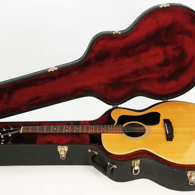 1977 Takamine F366S Jumbo Acoustic Guitar - Rare Lawsuit Era Guild Copy, Nice Example with TKL Case! image 24