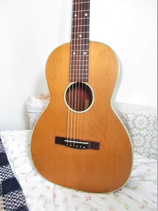 Framus Zenith Josh White 1957 skiffle jazz blues 4/4 folk large parlor guitar new set-up image 1