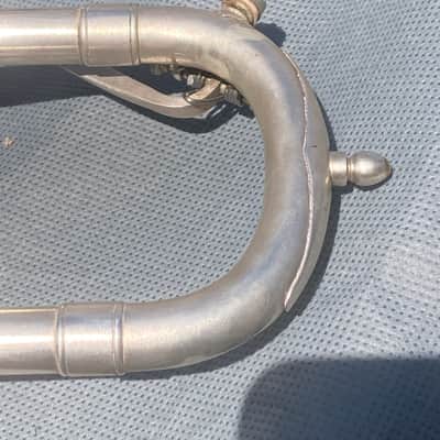 King Vintage King H. N. White "The King" Silver Trombone - Lion's Head emblem image 15