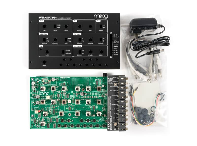 Moog Werkstatt 01 + CV Expander Analog Semi-Modular Synthesizer (Kit) [USED] image 1