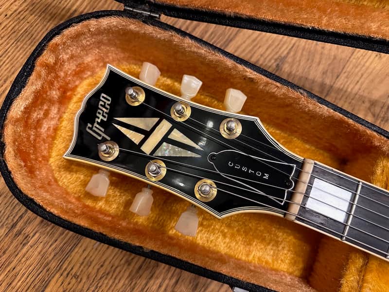 1977 Greco LP Custom Black Beauty - Antiquity P90s, Vintage | Reverb