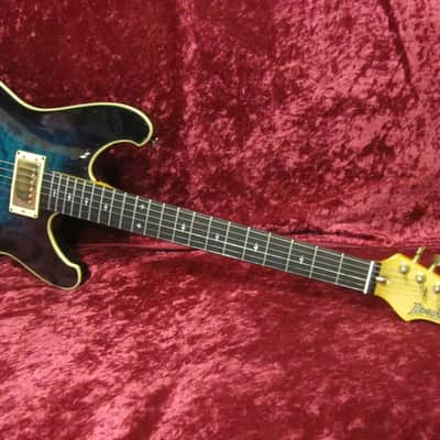 Ibanez RS1010SL Steve Lukather Roadstar II 1983 Aqua Blueburst image 2