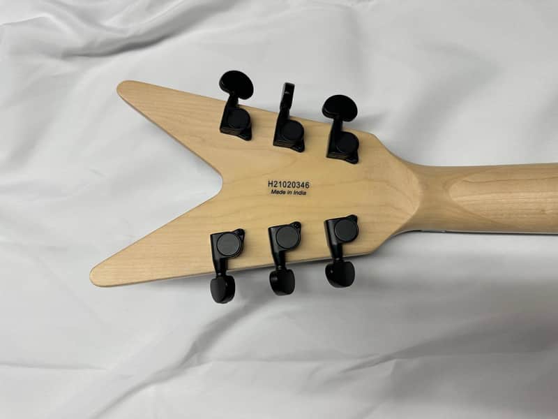 DEAN ZX F Floyd Rose tremolo Black Satin electric GUITAR NEW Blem