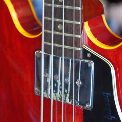Gibson 1967 EB-2 Bass, Cherry (Pre-Owned) image 14