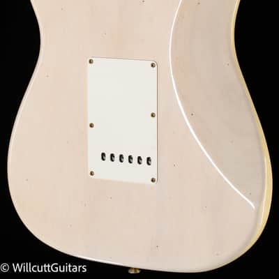 Fender Custom Shop 1956 Stratocaster Journeyman Relic Aged White Blonde (653) image 2