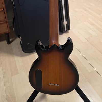 Jackson JJ2 Scott Ian Signature 2001 Custom Shop Made In USA Tobacco Burst Sunburst American Pre-Fender Les Paul Jr Junior DC Body image 25