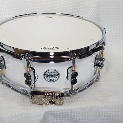 PDP PDCM5514SSPW Concept Maple Series 5.5x14" Snare Drum