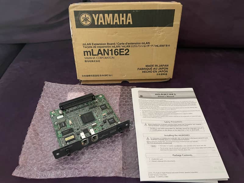 Yamaha mLAN16E2 mLAN Expansion Board for MOTIF ES6/ES7/ES8/S90ES