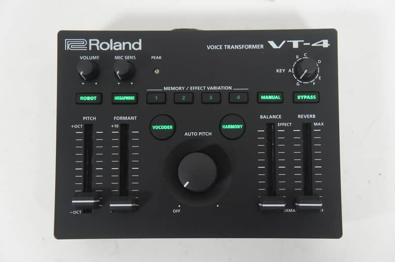 Roland VT-4 VOICE TRANSFORMER Formant Shifter Vocoder Voice Changer BOSS image 1