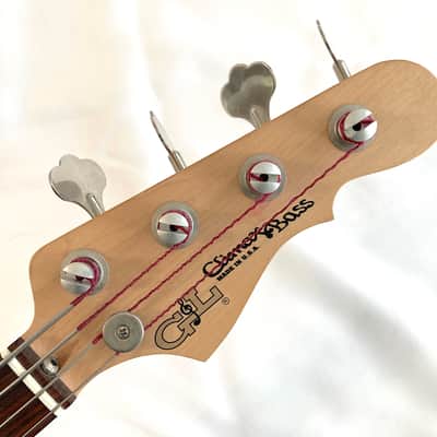 1993 G&L Climax Bass - Clear Lacquer image 8