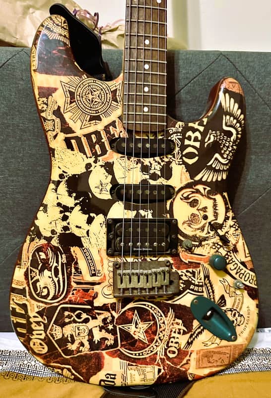 Squier Obey Stratocaster HSS | Reverb