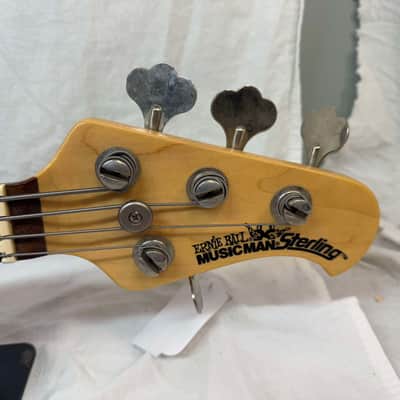 Ernie Ball Music Man Sterling 4H 4 H Piezo 4-string Bass 2009 - Natural Gloss image 7
