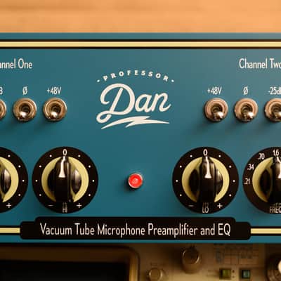 Professor Dan Vacuum Tube Microphone Preamplifier and EQ image 2