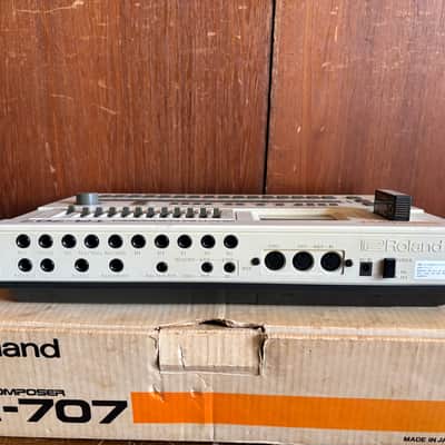 Roland TR-707 RHYTHM COMPOSER Drum Machine w/ box image 7