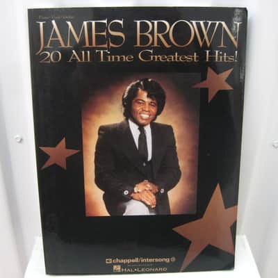 James Brown 20 All Time Greatest Hits! Sheet Music Song Book Songbook image 1