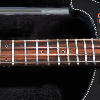 2026 Rickenbacker 4003 Noir 1 of 20 Satin Black Checkerboard Binding OHSC image 5