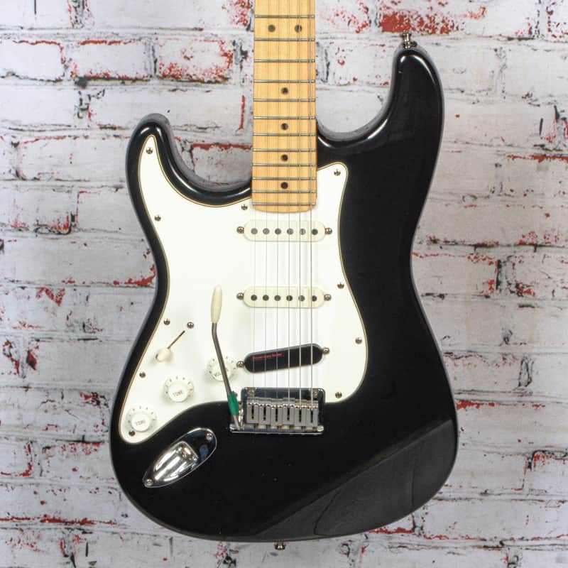 Fender - 1993 American Standard Stratocaster - Left-Handed Electric Guitar - Black - w/ OHSC - VINTAGE image 1