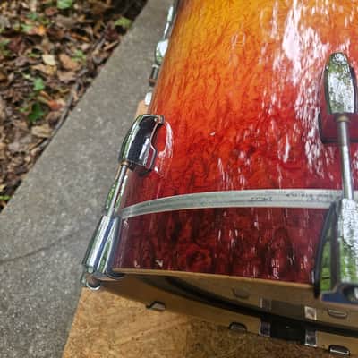 Pearl Masters MCX 2008 - Quilted Bubinga Sunburst image 4