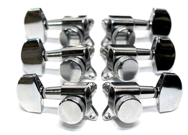 Brio 3x3 Locking Tuners 15:1 Ratio Chrome image 1