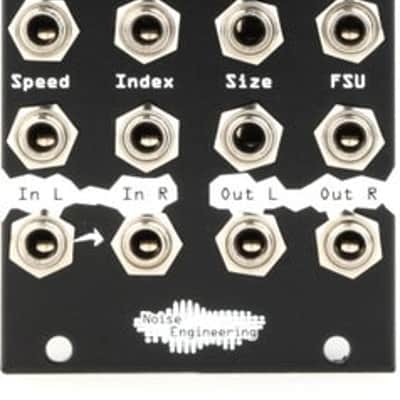 Noise Engineering Desmodus Versio Stereo Reverb Generator Eurorack Module - Black image 2