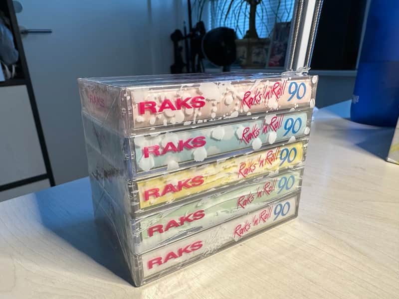 Vintage lot of 10 RAKS Raks'n'Roll 90 Type II image 1