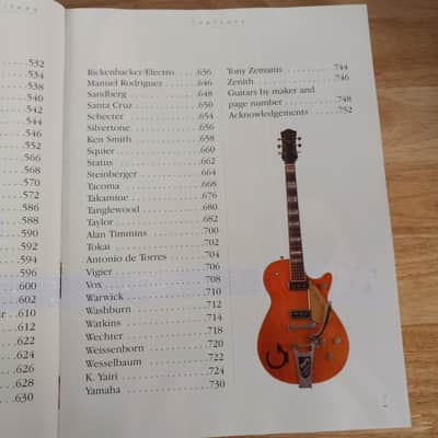 The Illustrated Directory of Guitars by Nick Freeth hardcover book image 7