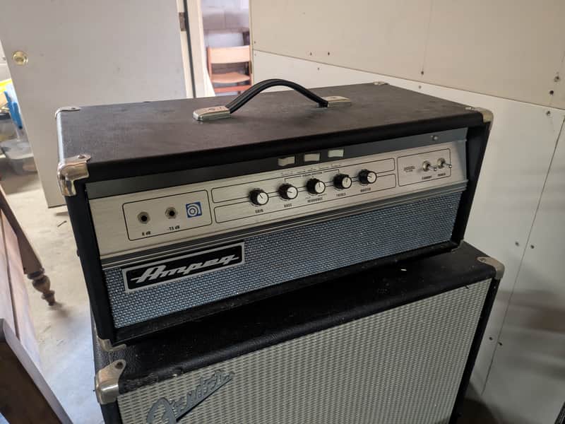 Ampeg V-4B 100 Watt Tube Bass Head image 1