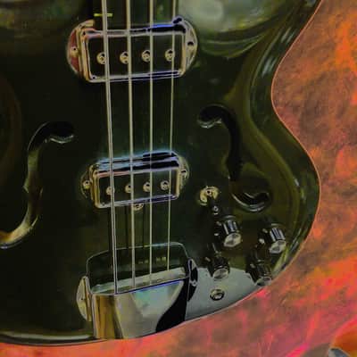 Hohner Fretless Bass 1969 Bartell Black Widow image 13