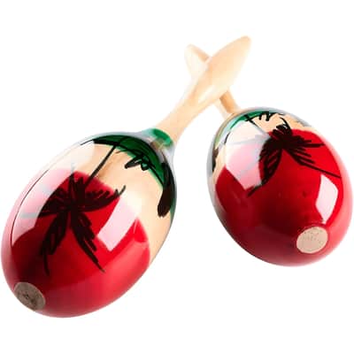 Ludwig LE-2365 Large Wooden Maracas Rumba Shakers, Set of 2 image 3
