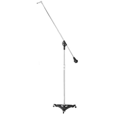Atlas SB36W 62" Mic Boom with Wheels - Chrome image 2