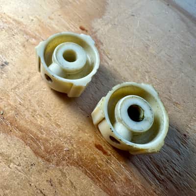 1948 Gibson BR-9 Electric Lap Steel Guitar Knobs- Cream - Vintage 40’s 50’s image 12