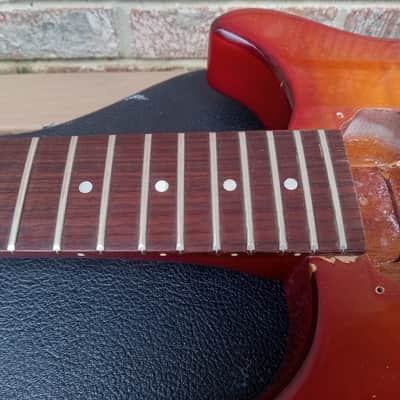 Vintage 1982 Hamer Special Electric Guitar Husk Project w/ Original Hardshell Case! image 10