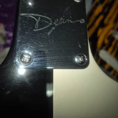 Dean Michael Schenker Standard Electric Guitar 2010s - Black/White image 5