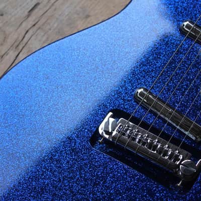 DANELECTRO 59M NOS+ Metalflake 60th Anniversary Blue Metalflake, 2, 88 KG image 7