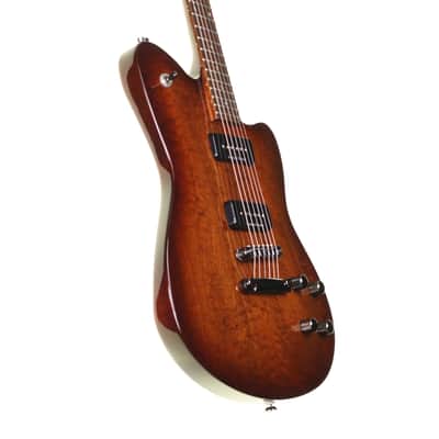 Fender Limited Edition Toronado CT P90 Electric Guitar, Bubinga, Tobacco Sunburst image 5