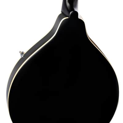 Ortega RMAE40SBK A-Style Series Spruce Top Maple Neck 8-String Mandolin w/Gig Bag image 7