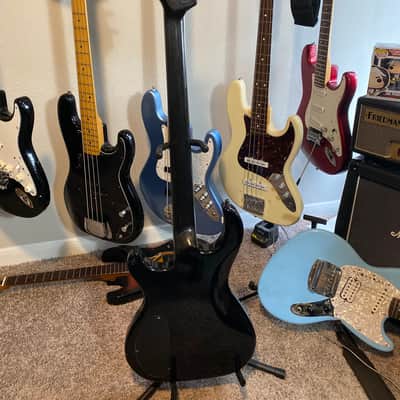 Immagine Modulus Bassstar 1983/84 Black Extremely Rare Neckthrough Body - 8