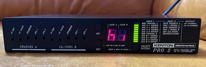 Kenton Electronics Pro 2 Midi to CV/gate converter, 2 channels image 1