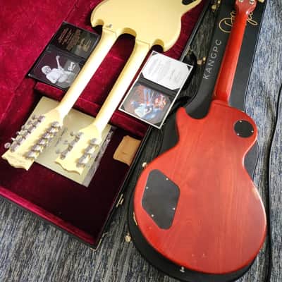 Gibson Don Felder “Hotel California” 1959 Les Paul & EDS-1275 SG Double Neck Signed & Aged Set image 3