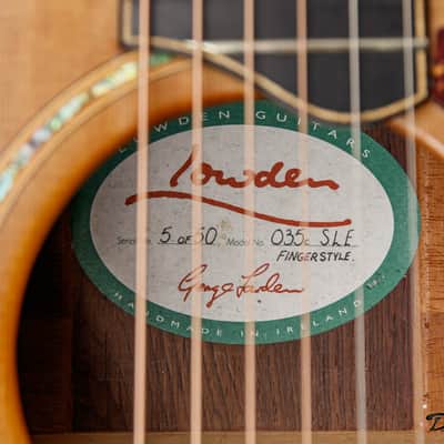 2001 Lowden O-35c SLE, Brazilian Rosewood/Cedar image 18
