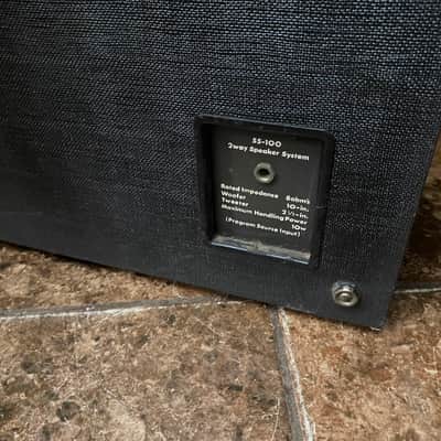 Akai SS-100 Vintage Akai SS-100 Speakers, 1960s Alnico 2 Way Speakers, 10" Woofer, Efficient, Made in Japan image 7