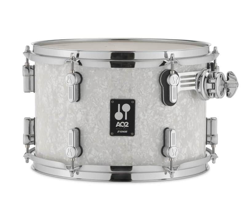 Sonor AQ2 Series 10x7" White Marine Pearl Rack Tom Drum w/Mount | WorldShip | NEW | Authorized Dealer image 1