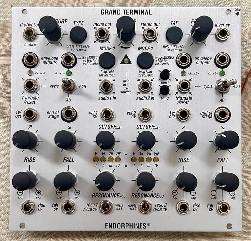 Endorphin.es Grand Terminal Eurorack Synth Module 2016 - Present - Silver image 1