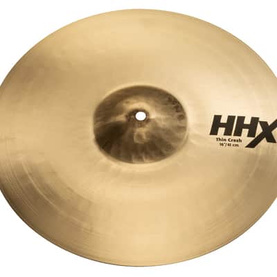 Sabian Cymbals 16" HHX Thin Crash Brilliant image 2