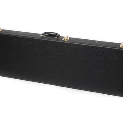 Solo PJ Style Hardshell Electric Bass Case, Black image 1