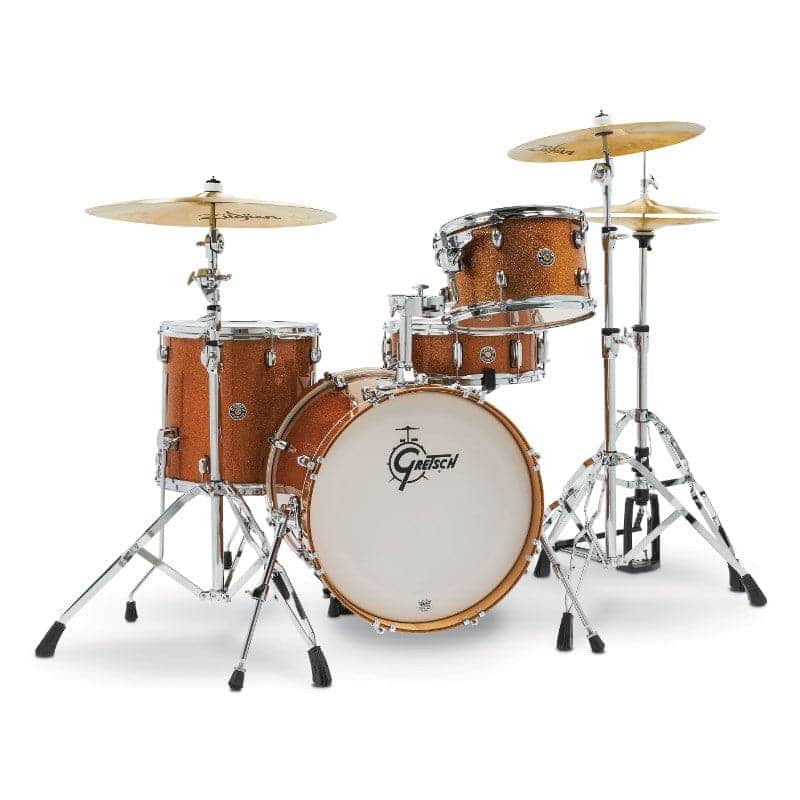 Gretsch Catalina Club 4pc Drum Set 20/12/14/14 Bronze Sparkle image 1