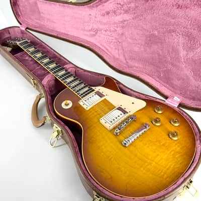 2004 Gibson Custom Shop 1959 Reissue Les Paul R9 - Iced Tea image 1