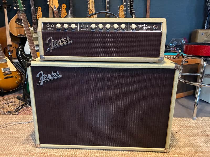 1961 Fender Bandmaster 40-Watt - Blonde + cab image 1